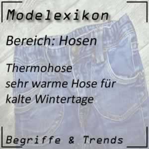 Thermohose: sehr warme Hose