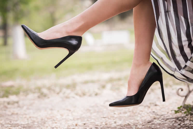 High-Heels oder hohe St&ouml;ckelschuhe