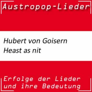 Hubert von Goisern Heast as nit