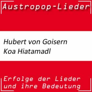 Hubert von Goisern Koa Hiatamadl