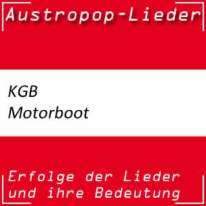 Kurt Gober Band KGB Motorboot