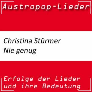 Christina Stürmer Nie genug