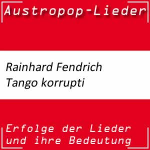 Rainhard Fendrich Tango korrupti