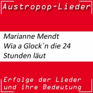 Marianne Mendt Wia a Glockn die 24 Stunden läut