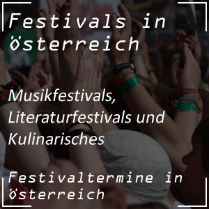 Musikfestivals in Österreich