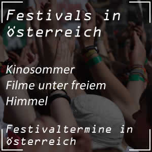 Sommerkinos in Österreich