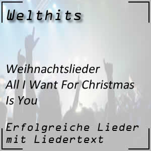 All I Want For Christmas Is You von Mariah Carey