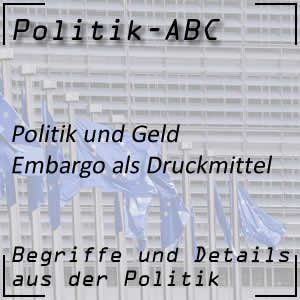 Embargo in der Politik