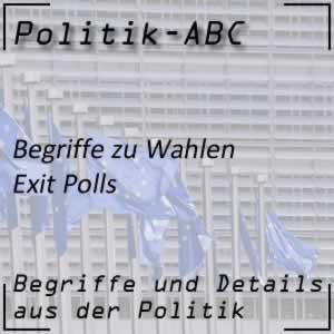 Exit Polls am Wahltag