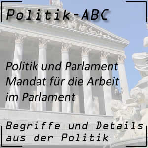 Mandat in der Politik