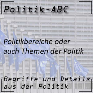 Politikbereiche oder Themen der Politik