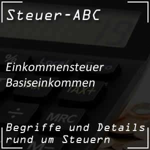 Steuerfreies Basiseinkommen