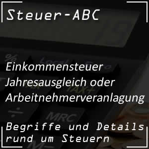 Arbeitnehmerveranlagung oder Steuerausgleich