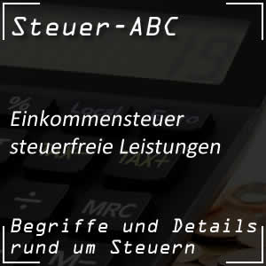 Steuerfreie Leistungen