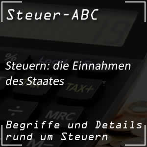 Steuern und ihre Aufgaben