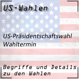 Wahltermin der US-Wahlen