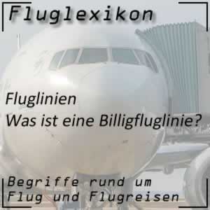 Fluglexikon Fluglinien Billigfluglinie