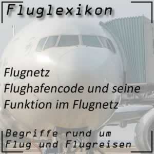 Fluglexikon Flugnetz Flughafencode