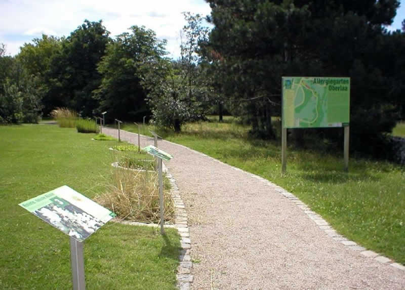 Lehrpfad Allergiegarten in Wien-Oberlaa