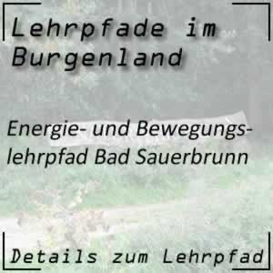 Lehrpfad Bad Sauerbrunn Energielehrpfad