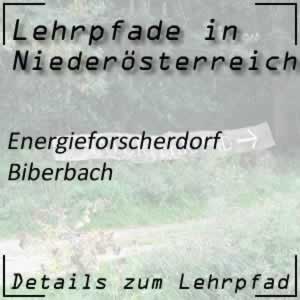 Lehrpfad Biberbach Energieforscherdorf