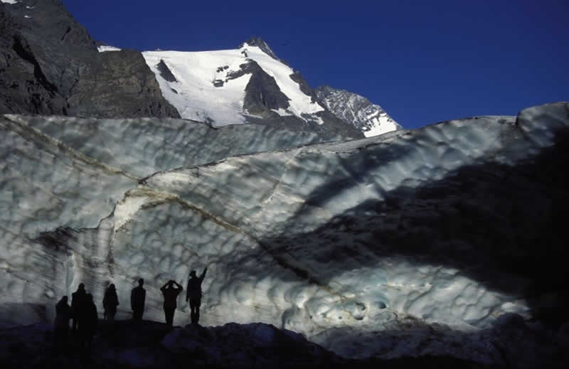 Lehrpfad Gletscherweg Pasterze
