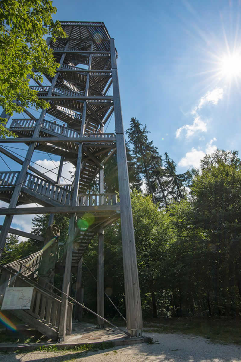 Lehrpfad Weg der Sinne in Haag am Hausruck