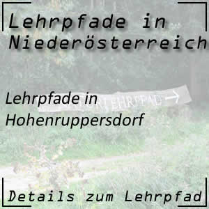 Lehrpfade in Hohenruppersdorf