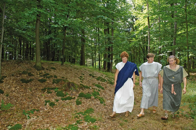 Lehrpfad Hügelgräberfeld von Rax bei Jennersdorf