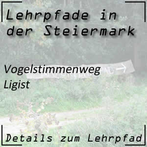 Vogelstimmenweg in Ligist