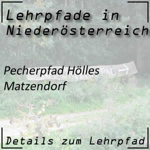 Lehrpfad Pecherpfad Hölles in Matzendorf