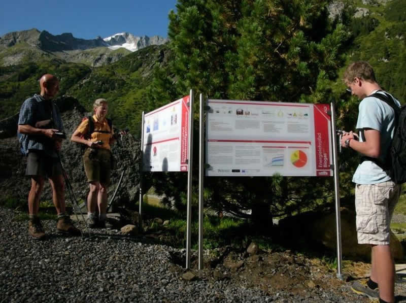 Energielehrweg Postalm in Neukirchen am Großvenediger