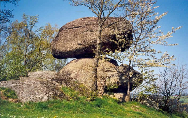 Steinlehrpfad in Rechberg