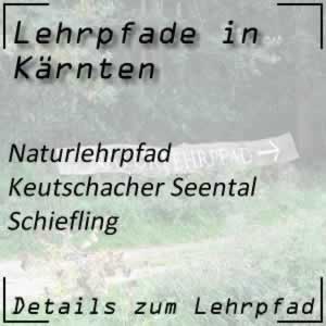 Lehrpfad Schiefling Keutschacher Seental