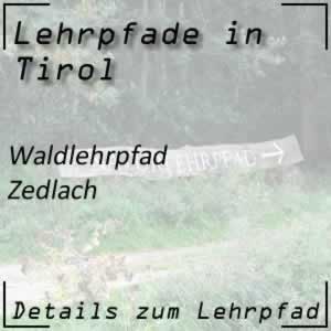 Lehrpfad Zedlach Waldlehrpfad Zedlacher Paradies