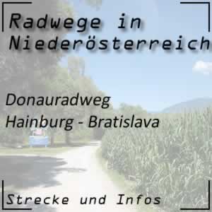 Donauradweg Hainburg - Bratislava