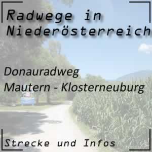 Donauradweg Mautern - Klosterneuburg