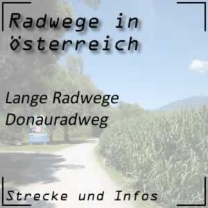 Donauradweg in Österreich