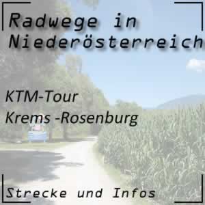 Radweg KTM-Tour Krems - Rosenburg