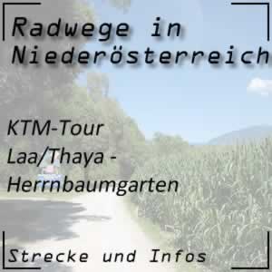 Radweg KTM-Tour Laa an der Thaya - Herrnbaumgarten