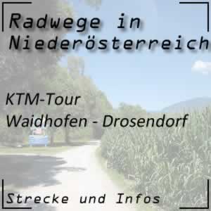 Radweg KTM-Tour Waidhofen/Thaya - Drosendorf