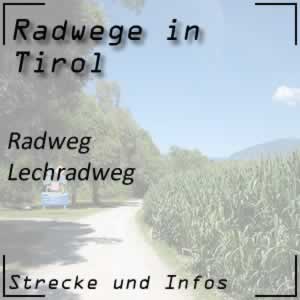 Radweg Lechradweg in Tirol