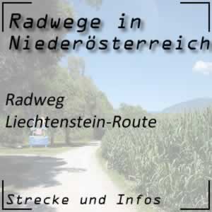 Radweg Liechtenstein Route Niederösterreich