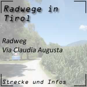 Radweg Via Claudia Augusta