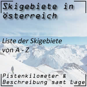 Liste der Skigebiete in Österreich