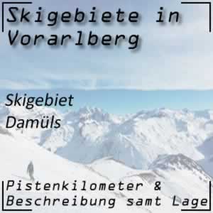 Skigebiet Damüls