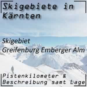 Skigebiet Emberger Alm Berg im Drautal