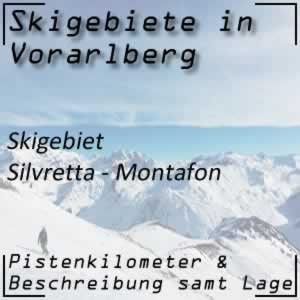 Skigebiet Silvretta - Montafon