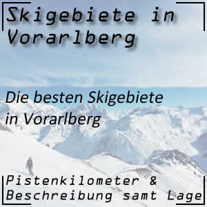 Skigebiete in Vorarlberg