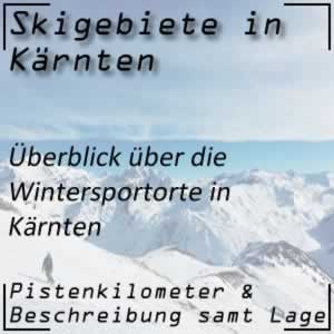 Skigebiete Kärnten